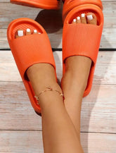 Image & Stylez LLCSun SlidesFun In The Sun SlidesVibrant Colored Lightweight open Toe Slides.